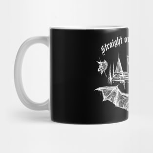 Straight outta Transylvania. Mug